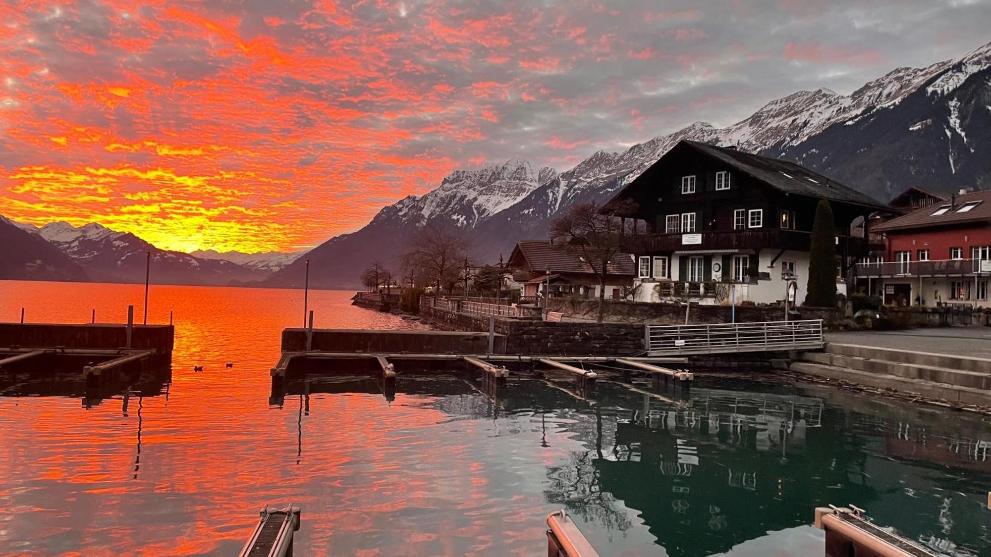 Chalet Romantica Carpe Diem Best View Best Location Brienz  Exteriér fotografie